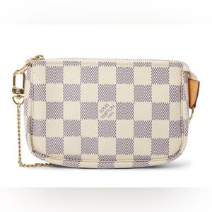 LV Pochette Mini White